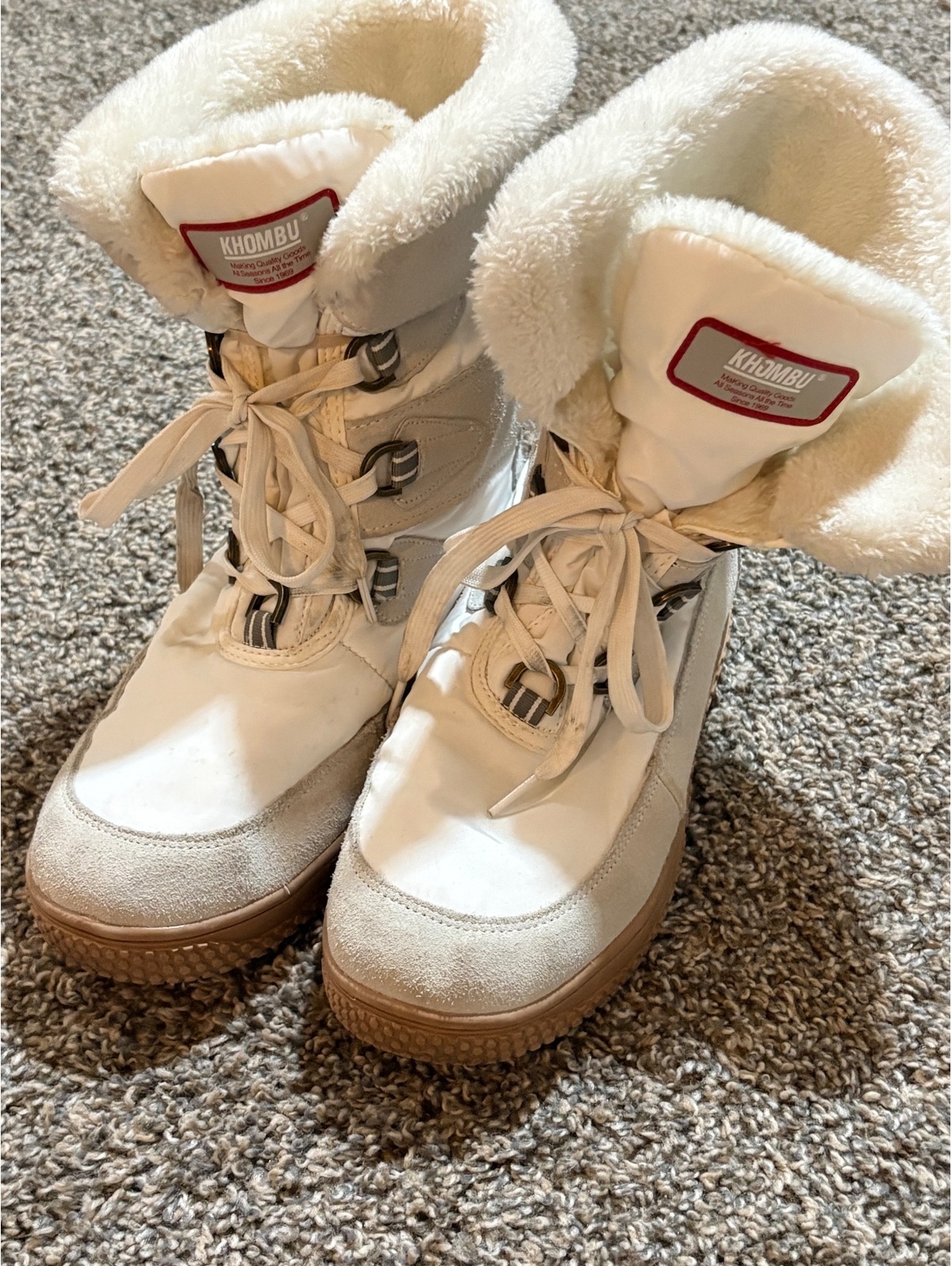 Khombu Florence Women's Winter Snow Boots Size 10m